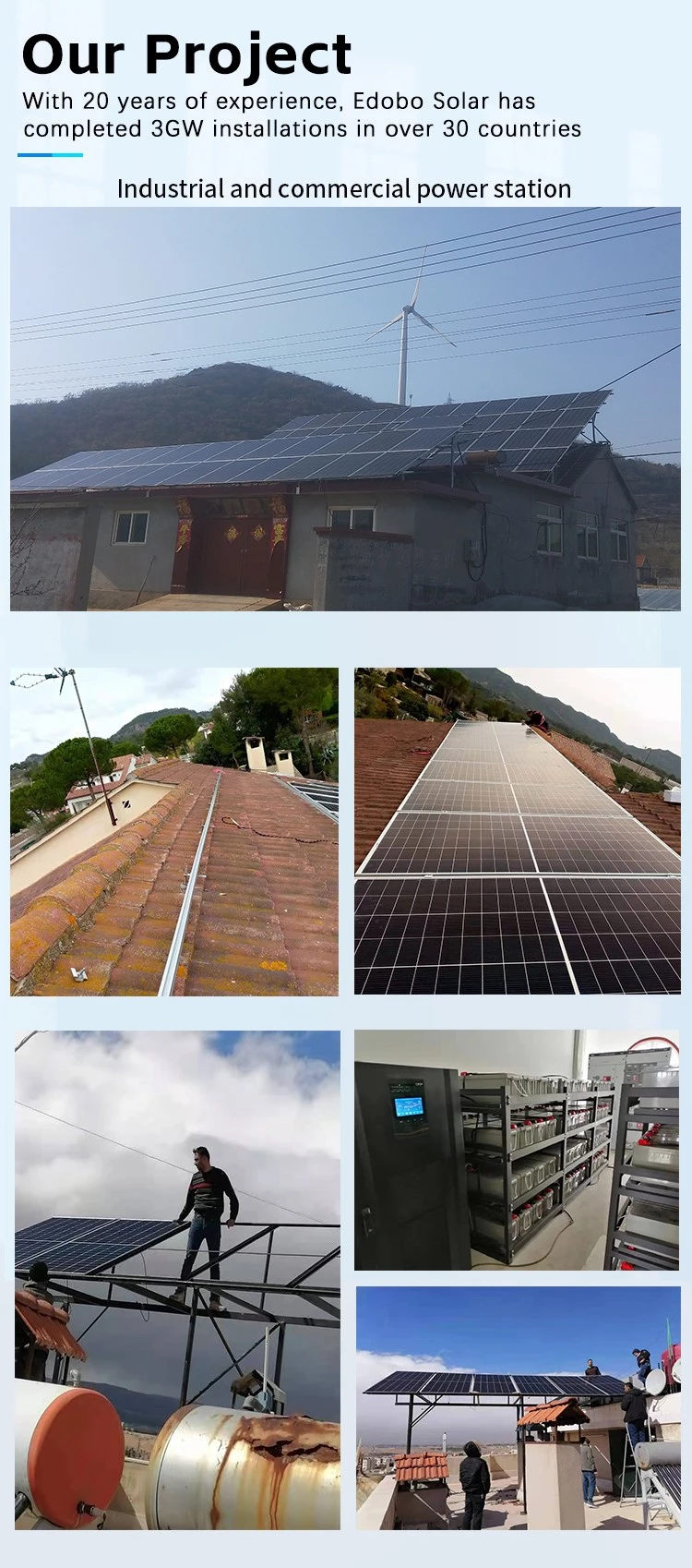 our project hybrid solar system