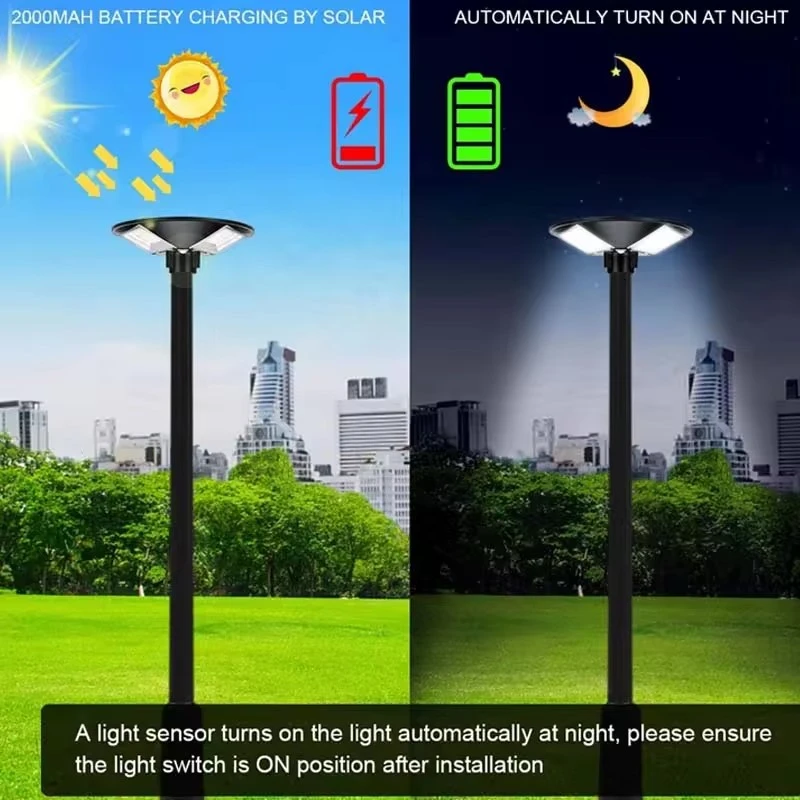 solar motion sensor light